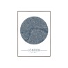 Fotodruck Stadtkarte London mit Rahmen 50x70cm Unika 0006 Verkauf