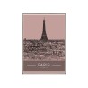 Druck Bilderrahmen Stadt Paris 50x70cm Unika 0007 Verkauf