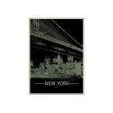 Fotoposter New York Stadt mit Rahmen 50x70cm Unika 0013 Verkauf