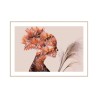 Fotografie-Poster Frau Herbst mit Rahmen 70x100cm Unika 0047 Verkauf
