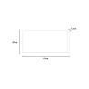Fotodruck Schwarz-Weiß Sukkulente mit Rahmen 30x40cm Unika 0056 Sales