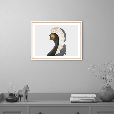Moderne Fotografie Porträt Wendeltreppe 30x40cm Unika 0050 Aktion
