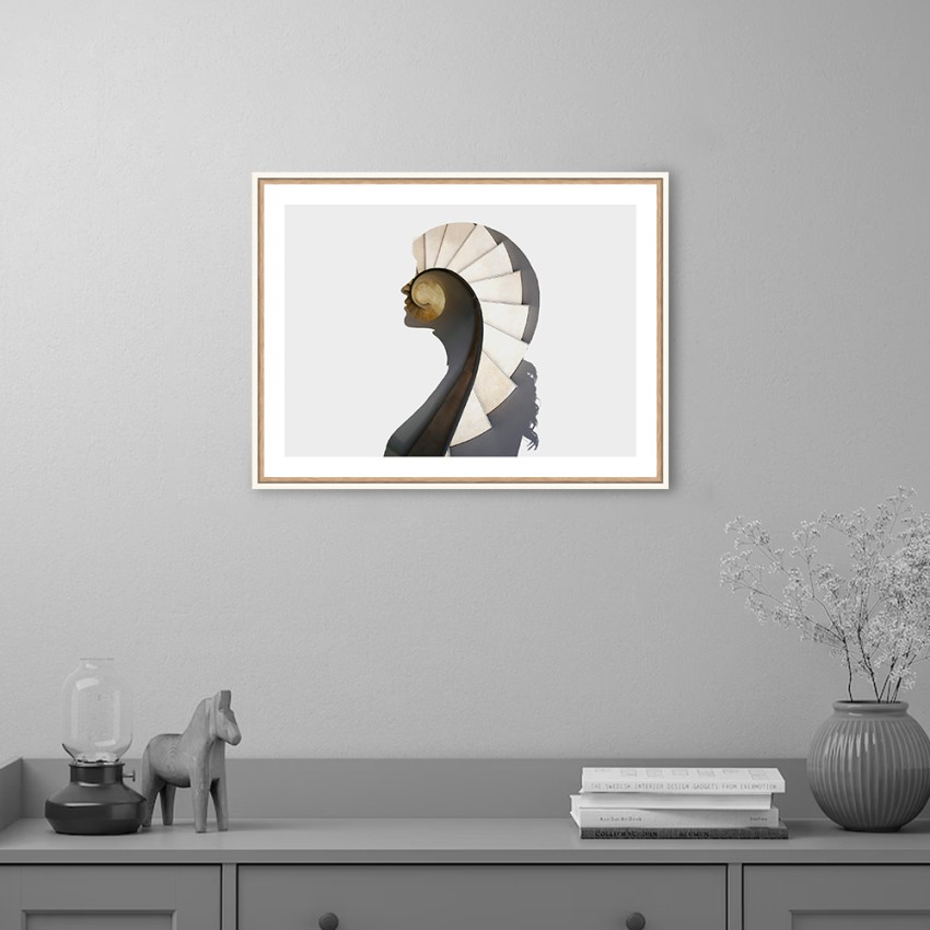Moderne Fotografie Porträt Wendeltreppe 30x40cm Unika 0050 Aktion