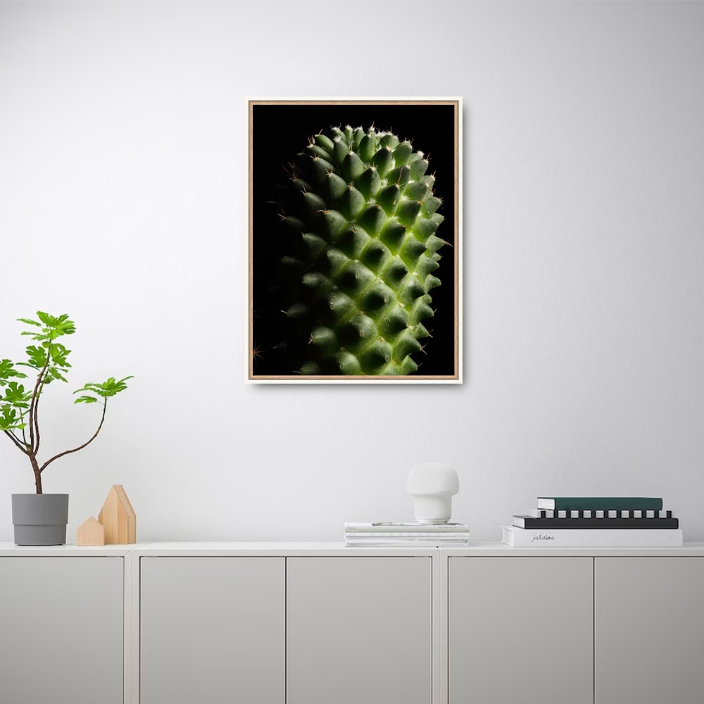 Druck Bilderrahmen Pflanze Blume Kaktus 30x40cm Unika 0061