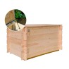 Gartenbank Holz-Aufbewahrungstruhe 250 Lt Giove für den Außenbereich Sales