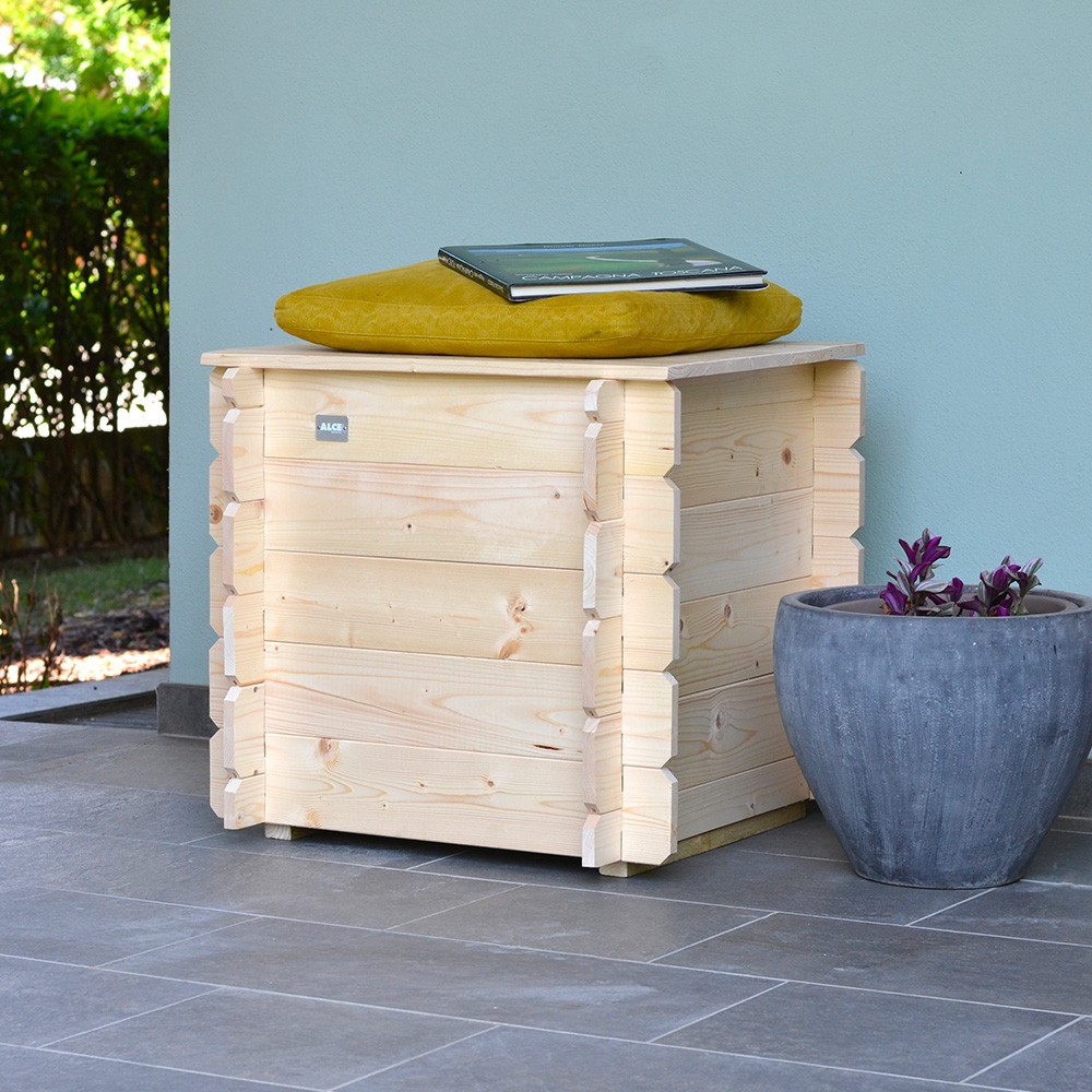 Holz-Gartenbox 99L Gaia für den Außenbereich