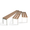 Sitzbank Umkleideraum 6 Plätze Fitnessstudio Schwimmbad Schule 200x37x43cm Sit L Sales