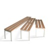 Sitzbank Umkleideraum 6 Plätze Fitnessstudio Schwimmbad Schule 200x37x43cm Sit L Sales