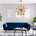 Moderner Design-Kronleuchter für Wohnzimmer mit mundgeblasenen Glaskugeln Bolla Maytoni Aktion