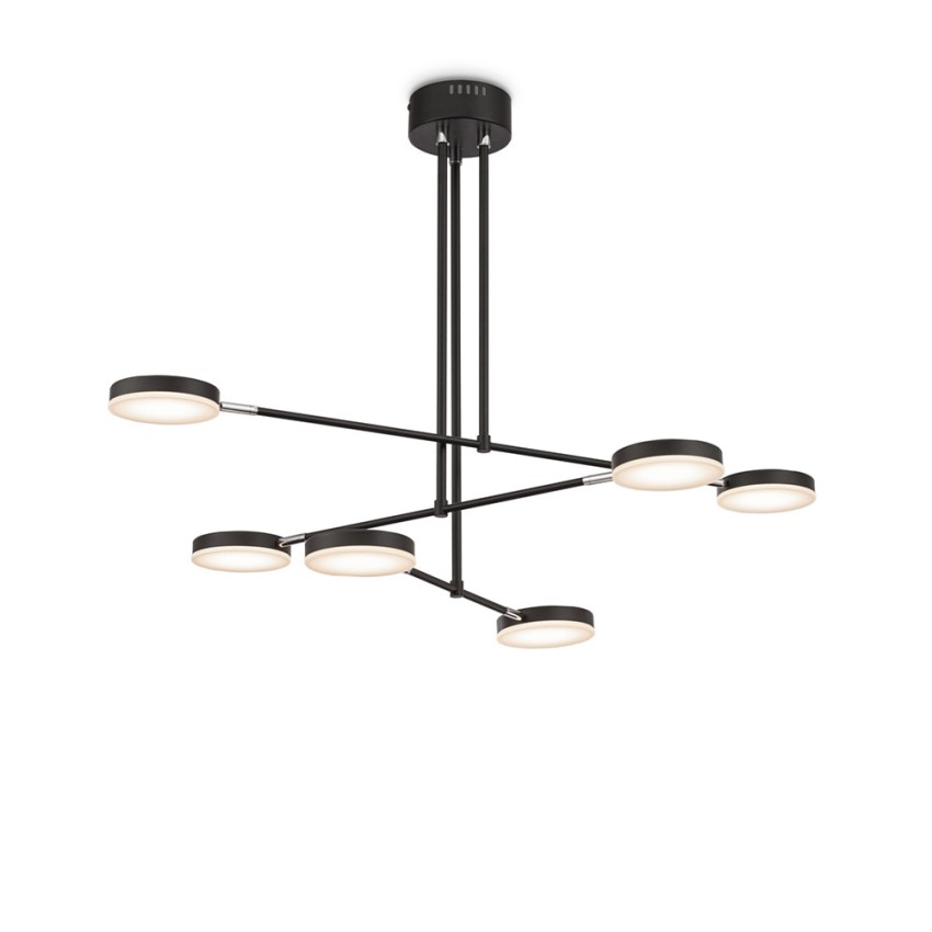 Moderner Design-Kronleuchter mit 6 verstellbaren LED-Lichtern für die Decke Fad Maytoni Aktion