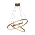 Minimalistischer LED-Deckenleuchter, verstellbar, 3 Ringe - Rim Maytoni Angebot