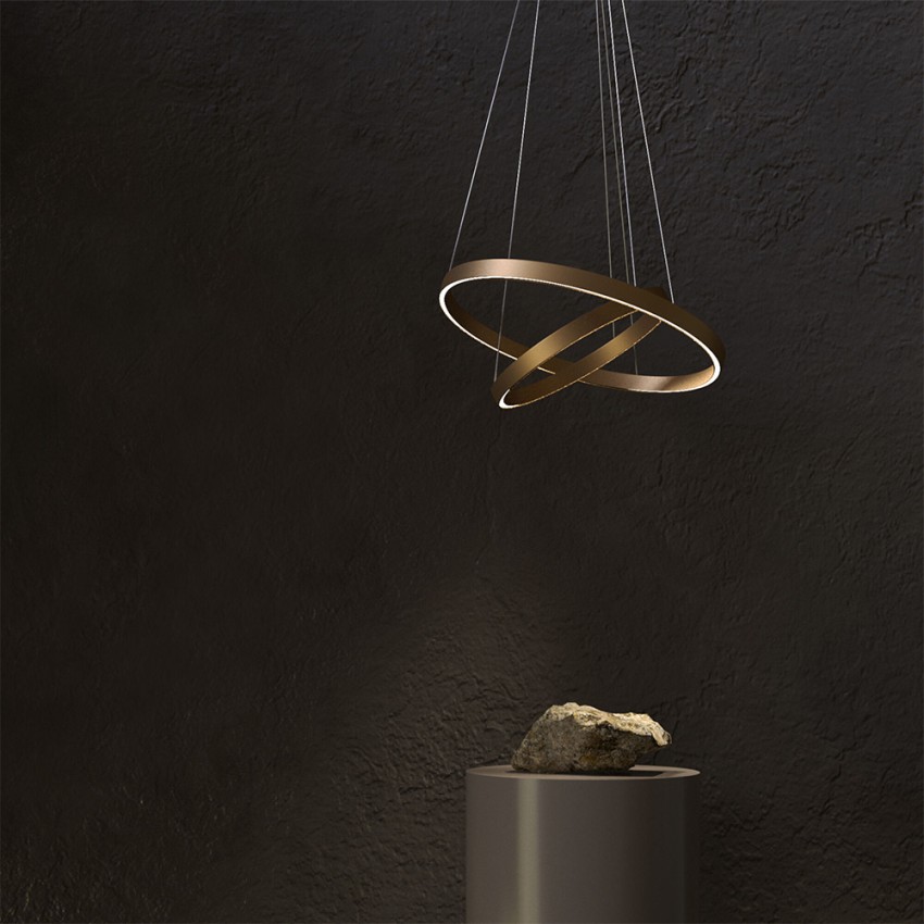 Moderner LED Deckenleuchte Wohnzimmer 2 Ringe Rim Maytoni Aktion Moderner LED Deckenleuchte Wohnzimmer 2 Ringe Rim Maytoni Aktion