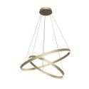 Moderner LED Deckenleuchte Wohnzimmer 2 Ringe Rim Maytoni Angebot