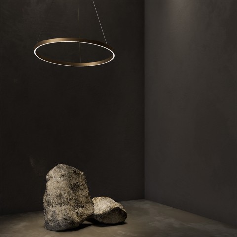Design Minimalistische LED-Deckenleuchte Kreis Ø 60cm Rim Maytoni Aktion