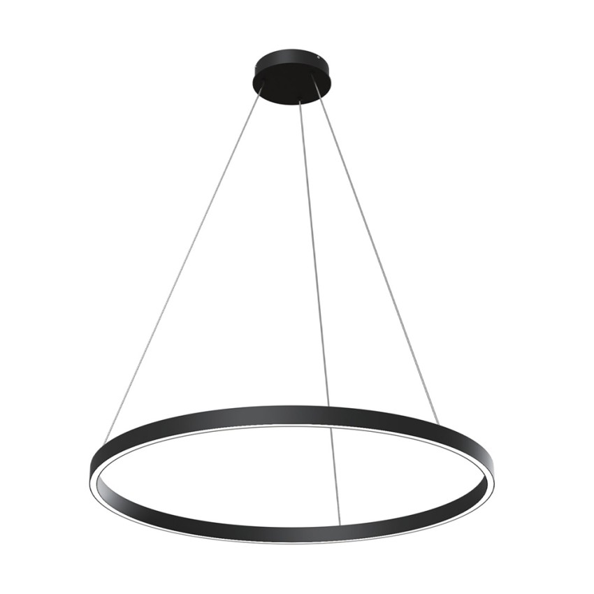 LED-Hängelampe Kreis Schwarz Ø 80cm Rim Maytoni Aktion LED-Hängelampe Kreis Schwarz Ø 80cm Rim Maytoni Aktion