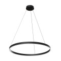 LED-Hängelampe Kreis Schwarz Ø 80cm Rim Maytoni Aktion