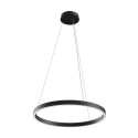 Schwarzer Deckenleuchter Kreis Ø 60cm LED-Licht modern Rim Maytoni Aktion