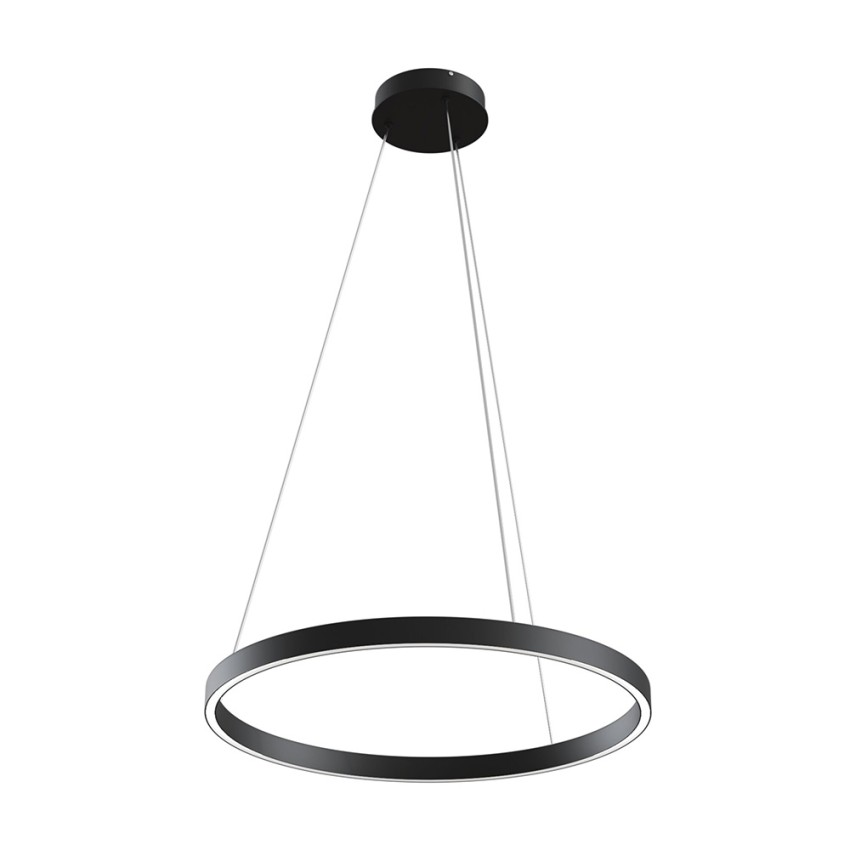 Schwarzer Deckenleuchter Kreis Ø 60cm LED-Licht modern Rim Maytoni Aktion Schwarzer Deckenleuchter Kreis Ø 60cm LED-Licht modern Rim Maytoni Aktion