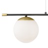 Moderne Deckenleuchte aus Metall, 2 Kugeln, Nostalgia Maytoni Angebot