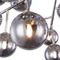 Deckenleuchte Metall chrom Rauchglas-Kugeln Dallas Maytoni Rabatte