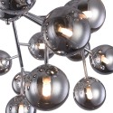 Deckenleuchte Metall chrom Rauchglas-Kugeln Dallas Maytoni Sales