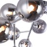 Moderne Chrom-Metall-Deckenleuchte mit Glaskugeln Dallas Maytoni Sales