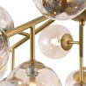 Deckenleuchte Wohnzimmer Glas-Kugeln Gold-Metall Dallas Maytoni Sales