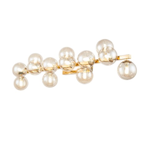 Moderne Wandleuchte Gold mit Glaskugeln Dallas Maytoni Aktion