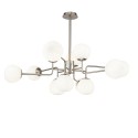Moderne Hängeleuchte 12 Kugeln mattiertes Glas Design Erich Maytoni Angebot