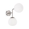 Wandlampe Flur Salon 2 Kugeln Weiß Erich Maytoni Sales