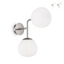 Wandlampe Flur Salon 2 Kugeln Weiß Erich Maytoni Verkauf