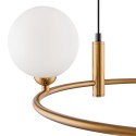 Deckenleuchte Ring Maytoni mit 4 Kugeln, modernes Design Lagerbestand