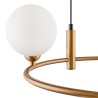 Deckenleuchte Ring Maytoni mit 4 Kugeln, modernes Design Lagerbestand