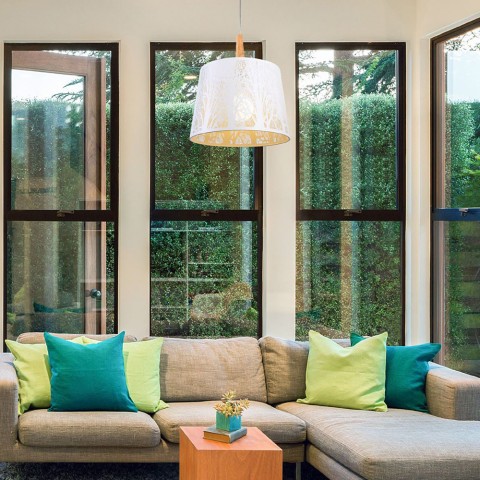 Hängelampe Küche Dekorativer Holz-Lampenschirm Lantern Maytoni Aktion