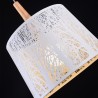 Hängelampe Küche Dekorativer Holz-Lampenschirm Lantern Maytoni Sales