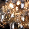 Balbo Maytoni bernsteinfarbene Glaskugeln Decke Cluster Lampe Katalog