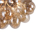 Balbo Maytoni bernsteinfarbene Glaskugeln Decke Cluster Lampe Sales