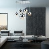 Moderner Design-Kronleuchter mit schwebenden Kugeln, verchromtes Glas, Fermi Maytoni Aktion