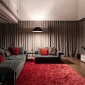 Moderne schwarze Bogen-Stehlampe für Wohnzimmer Campanula Maytoni Aktion