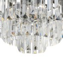 Klassischer Kronleuchter mit transparenten Glas-Kristallen Revero Maytoni Lagerbestand