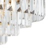 Klassischer Kronleuchter mit transparenten Glas-Kristallen Revero Maytoni Modell