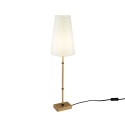 Klassische Tischlampe mit Stoffschirm Zaragoza Maytoni Aktion
