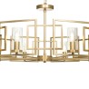 Goldener Deckenleuchter Hängeleuchte Wohnzimmer 8 Flammen Bowi Maytoni Angebot