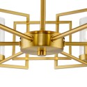 Bowi Maytoni moderner goldfarbener 6-flammiger Pendelleuchter für das Wohnzimmer Angebot