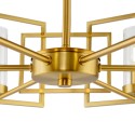 Moderner Goldener Deckenleuchter mit 6 Lampen für Wohnzimmer Bowi Maytoni Angebot