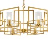 Moderner Goldener Deckenleuchter mit 6 Lampen für Wohnzimmer Bowi Maytoni Verkauf