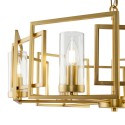 Moderner Goldener Deckenleuchter mit 6 Lampen für Wohnzimmer Bowi Maytoni Sales