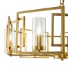 Moderner Goldener Deckenleuchter mit 6 Lampen für Wohnzimmer Bowi Maytoni Sales