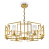 Moderner Goldener Deckenleuchter mit 6 Lampen für Wohnzimmer Bowi Maytoni Aktion