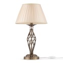 Klassische Tischlampe mit Stoffschirm Grace Maytoni Verkauf